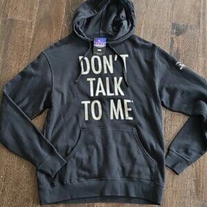 The Masked Singer Official FOX - Don't Talk To Me Hooded Sweatshirt Black M NWT